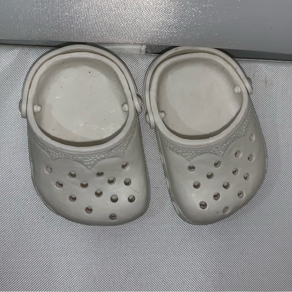 EUC White Doll Shoes Fit 18 Inch Dolls  Clothes Boy Doll Shoes Girl Doll Shoes